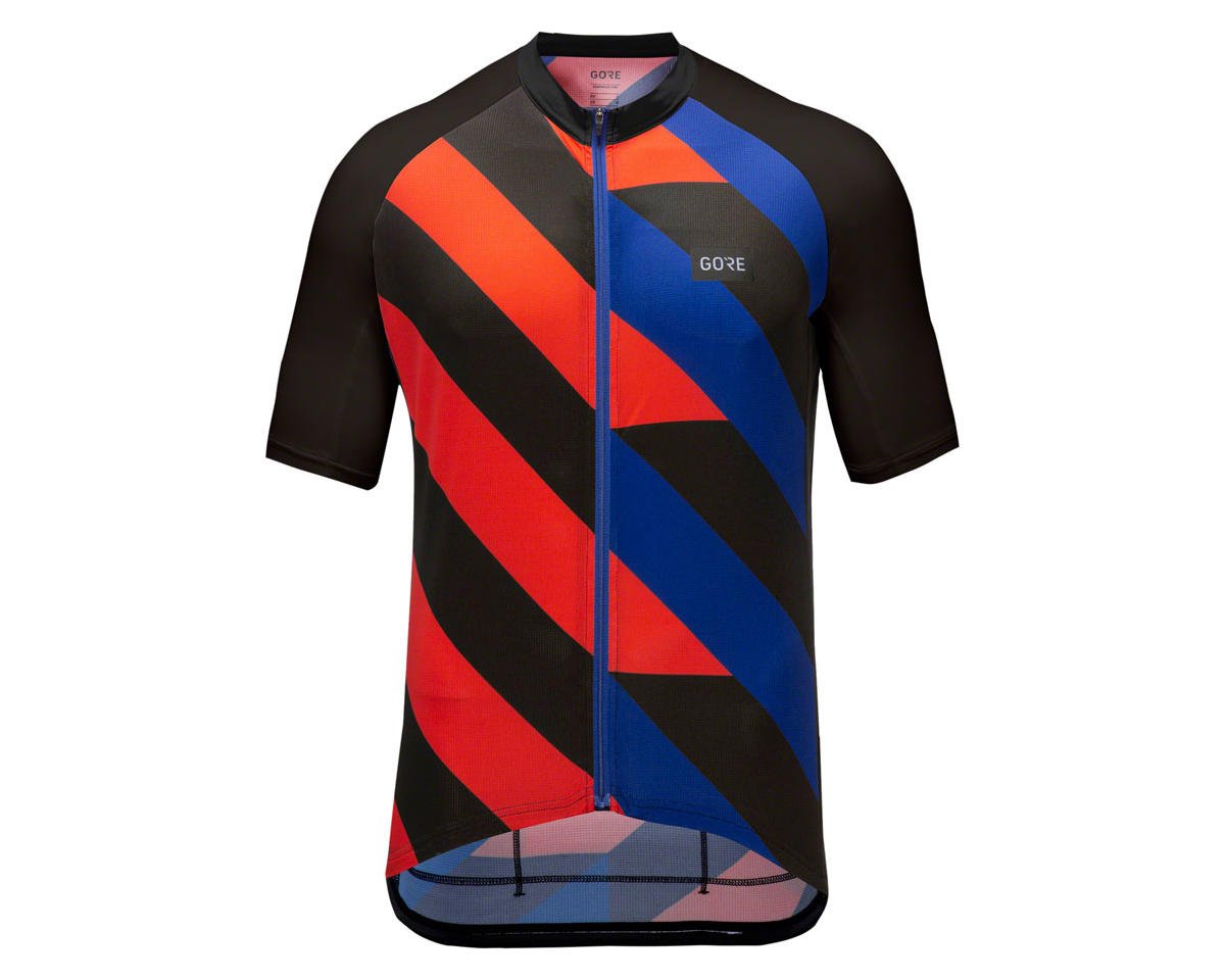 Gore Wear Men's Signal Jersey (Black/Fireball) (S)