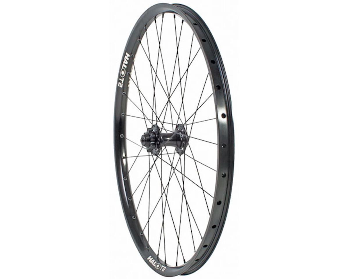 Halo Wheels T2 Front Wheel (Black) (QR/15 x 100mm) (26") (Rim Brake/6-Bolt) (Clincher)