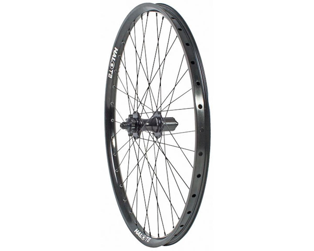 Halo Wheels T2 Rear Wheel (Black) (Shimano HG) (QR x 135mm) (26") (Rim Brake/6-Bolt) (Clincher)