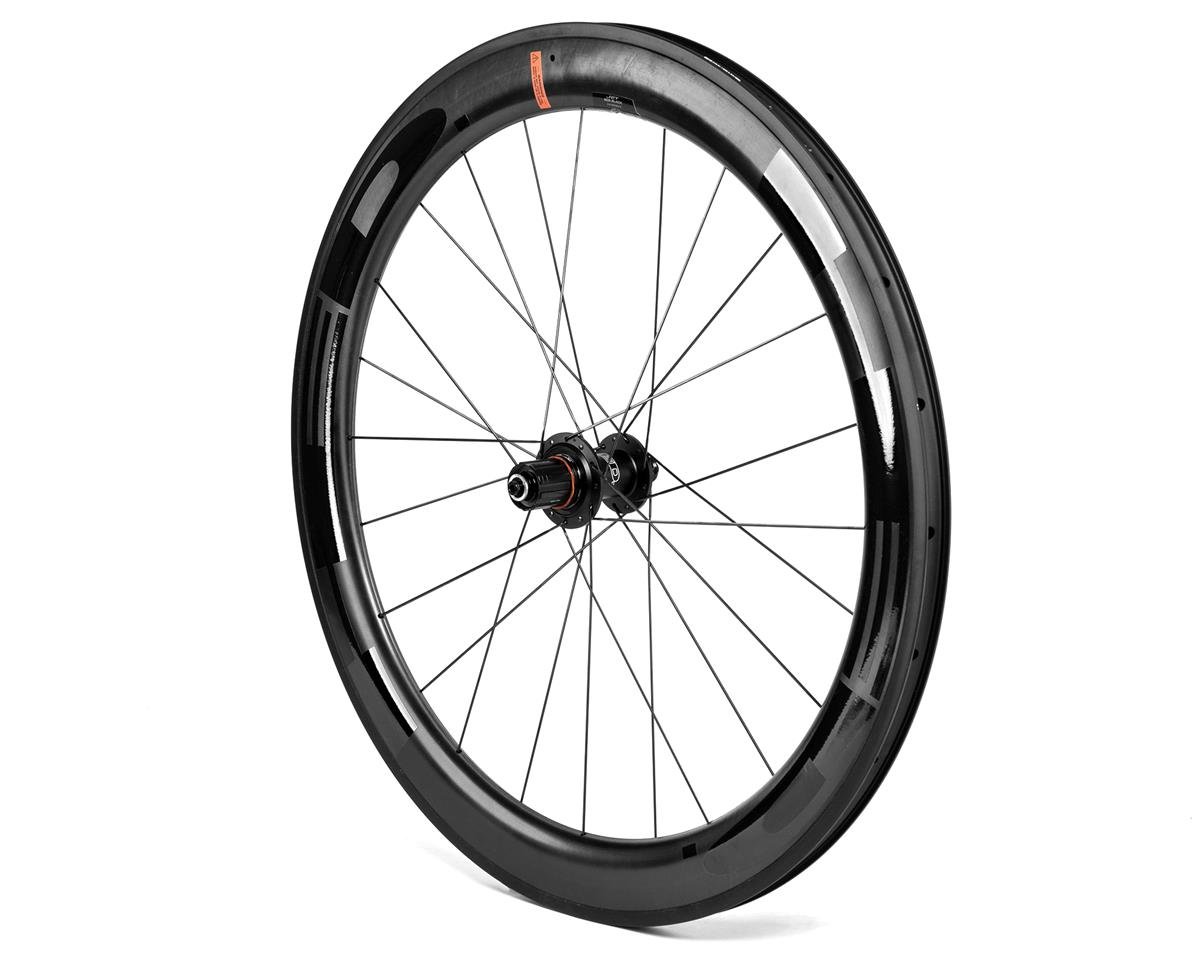 HED Jet RC6 Black Rear Wheel (Black) (Shimano HG) (QR x 130mm) (700c) (Rim Brake) (Clincher)