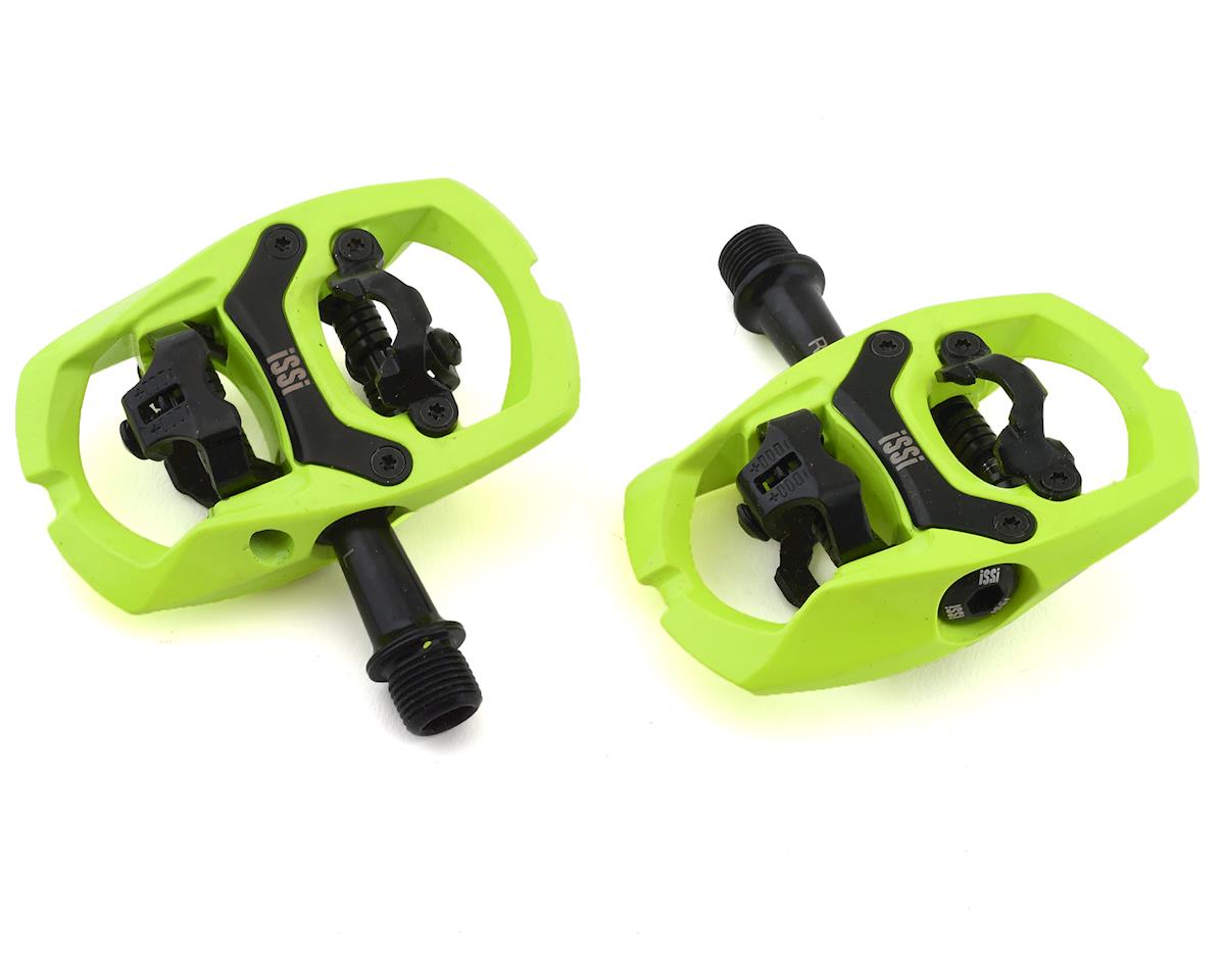 affix aanval behuizing iSSi Trail II Pedals (Hi-Vis Yellow) - Performance Bicycle