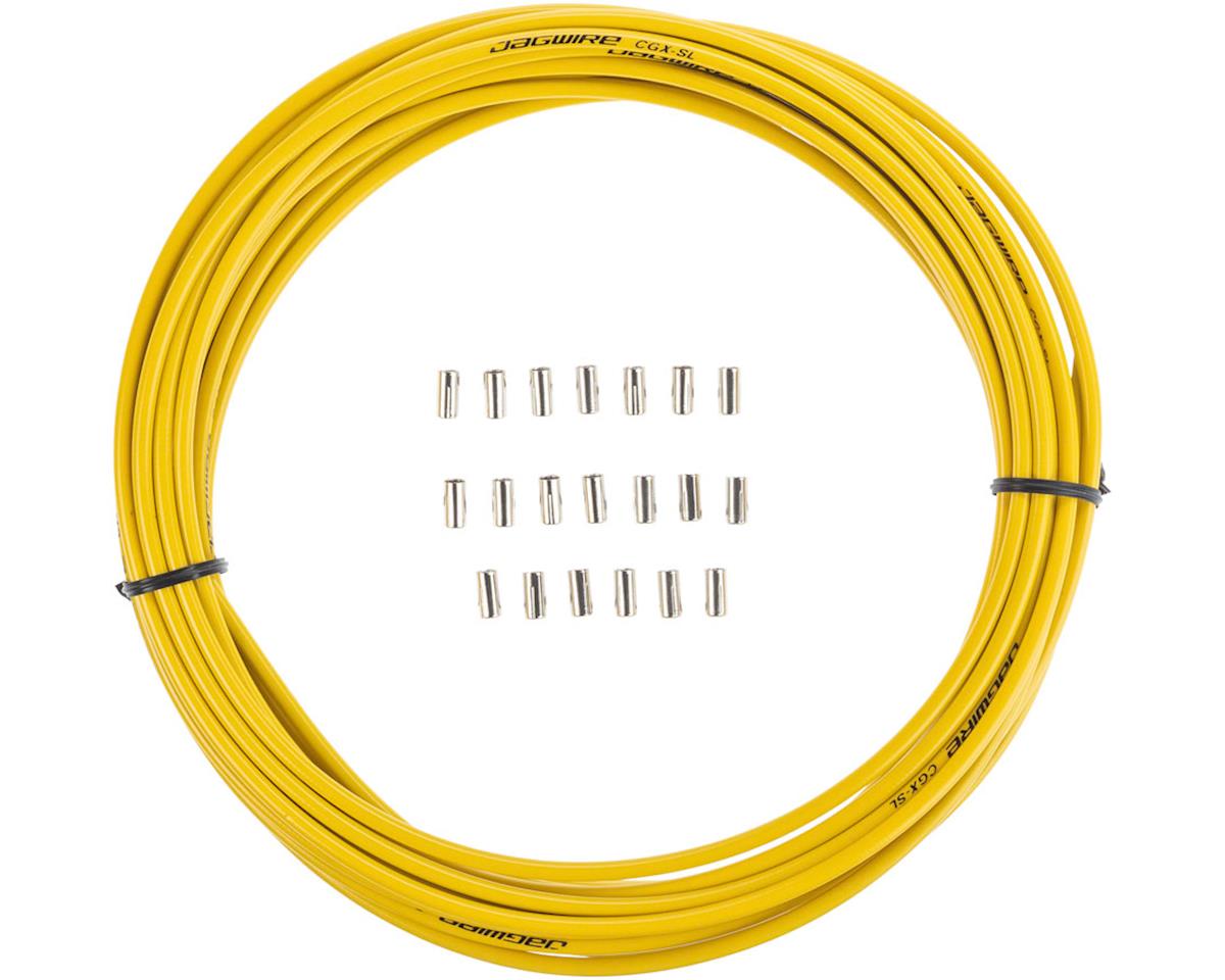Jagwire Sport Brake Housing (Yellow) (5mm) (10 Meters) (w/ Slick-Lube Liner)