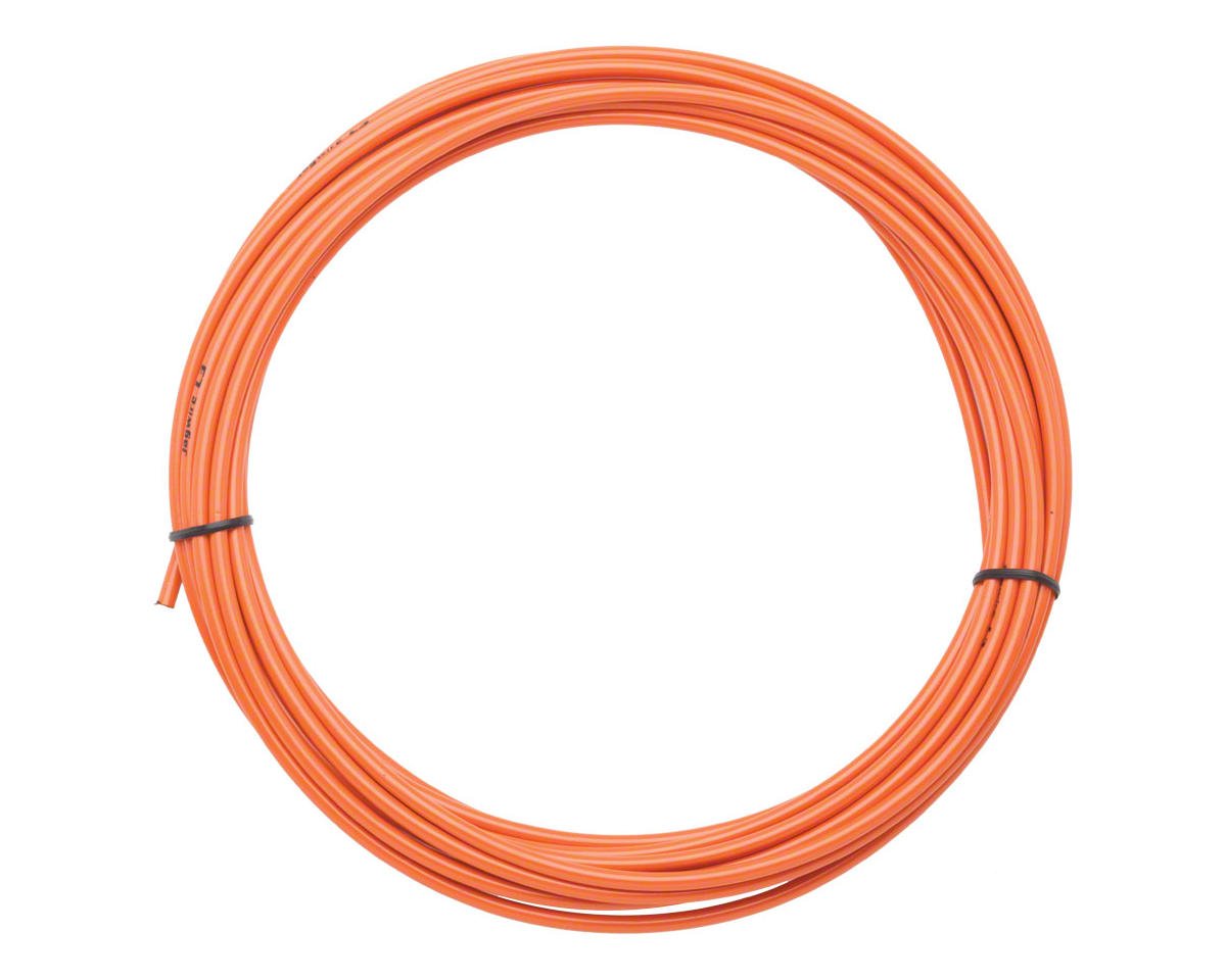 Jagwire Sport Brake Housing (Orange) (5mm) (10 Meters) (w/ Slick-Lube Liner)