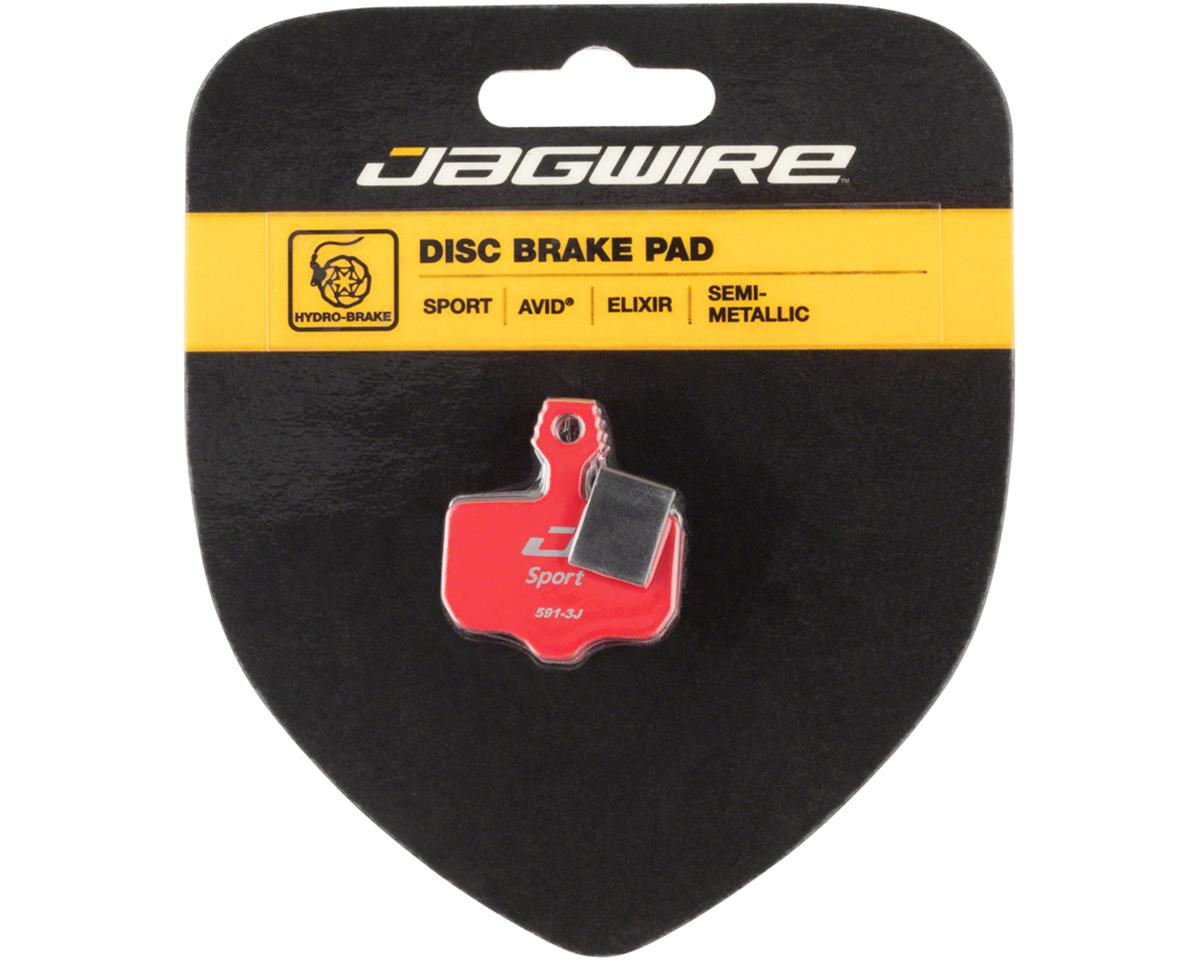 Jagwire Disc Brake Pads (Sport Semi-Metallic) (SRAM Level, Avid Elixir) (1 Pair)