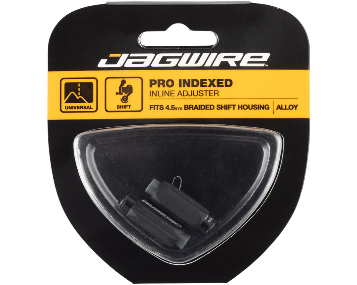 Jagwire Pro 4.5mm Indexed Inline Cable Tension Adjusters (Pair) (For Braided Shift)