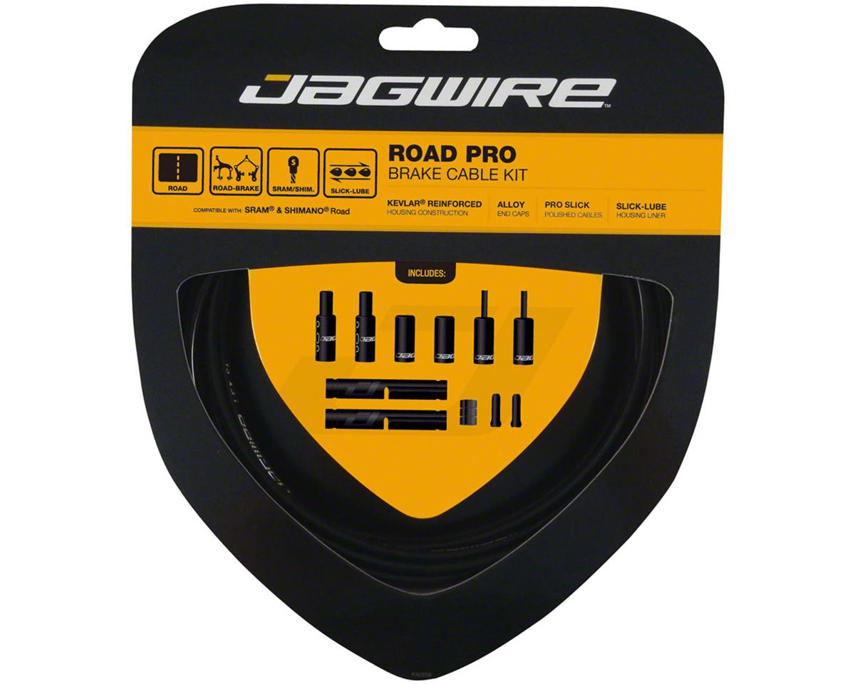 Jagwire Road Pro Brake Cable Kit (Black) (Stainless) (1.5mm) (1500/2800mm) (w/ Housing)