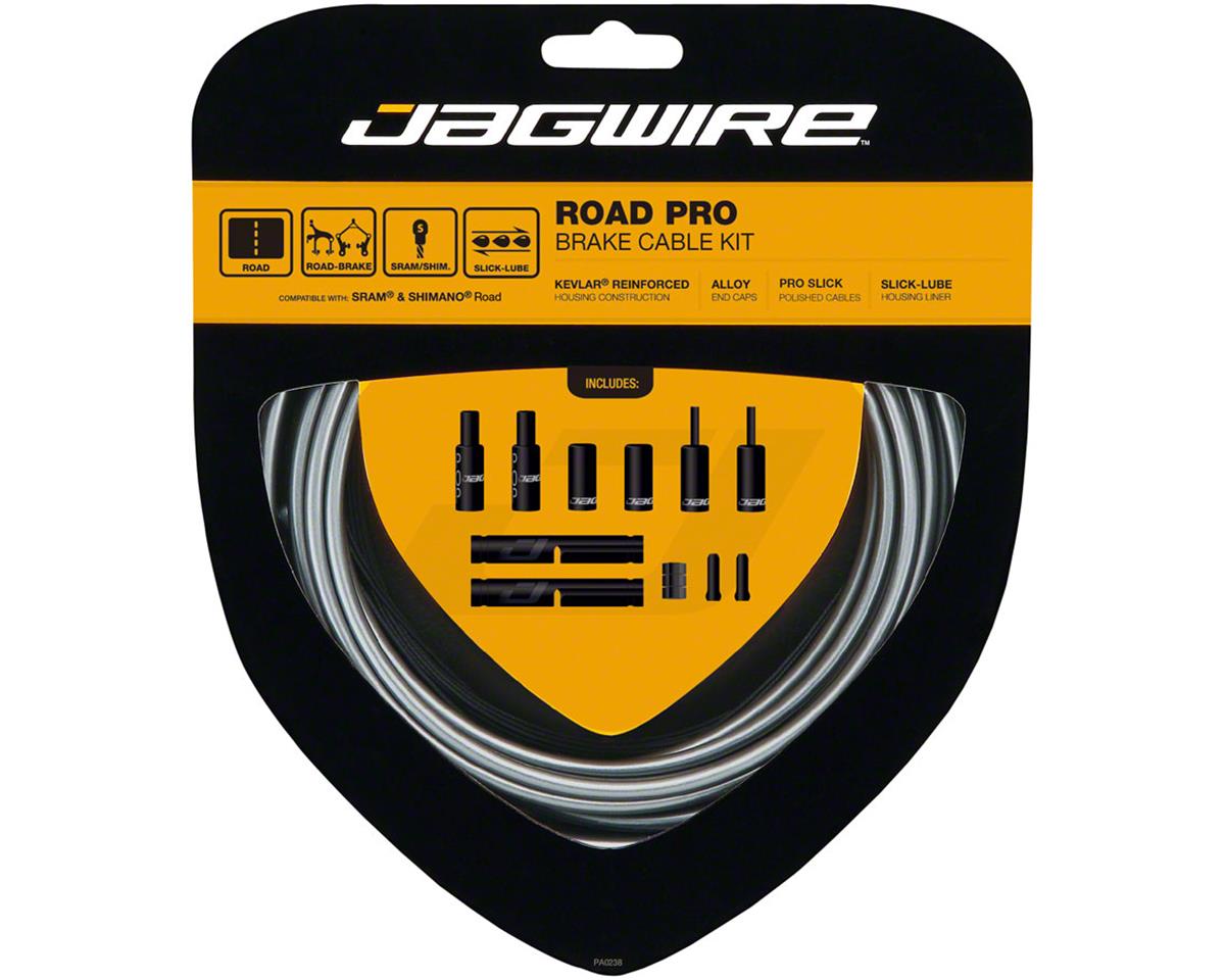 Jagwire Road Pro Brake Cable Kit (Ice Grey) (Stainless) (1.5mm) (1500/2800mm) (w/ Housing)