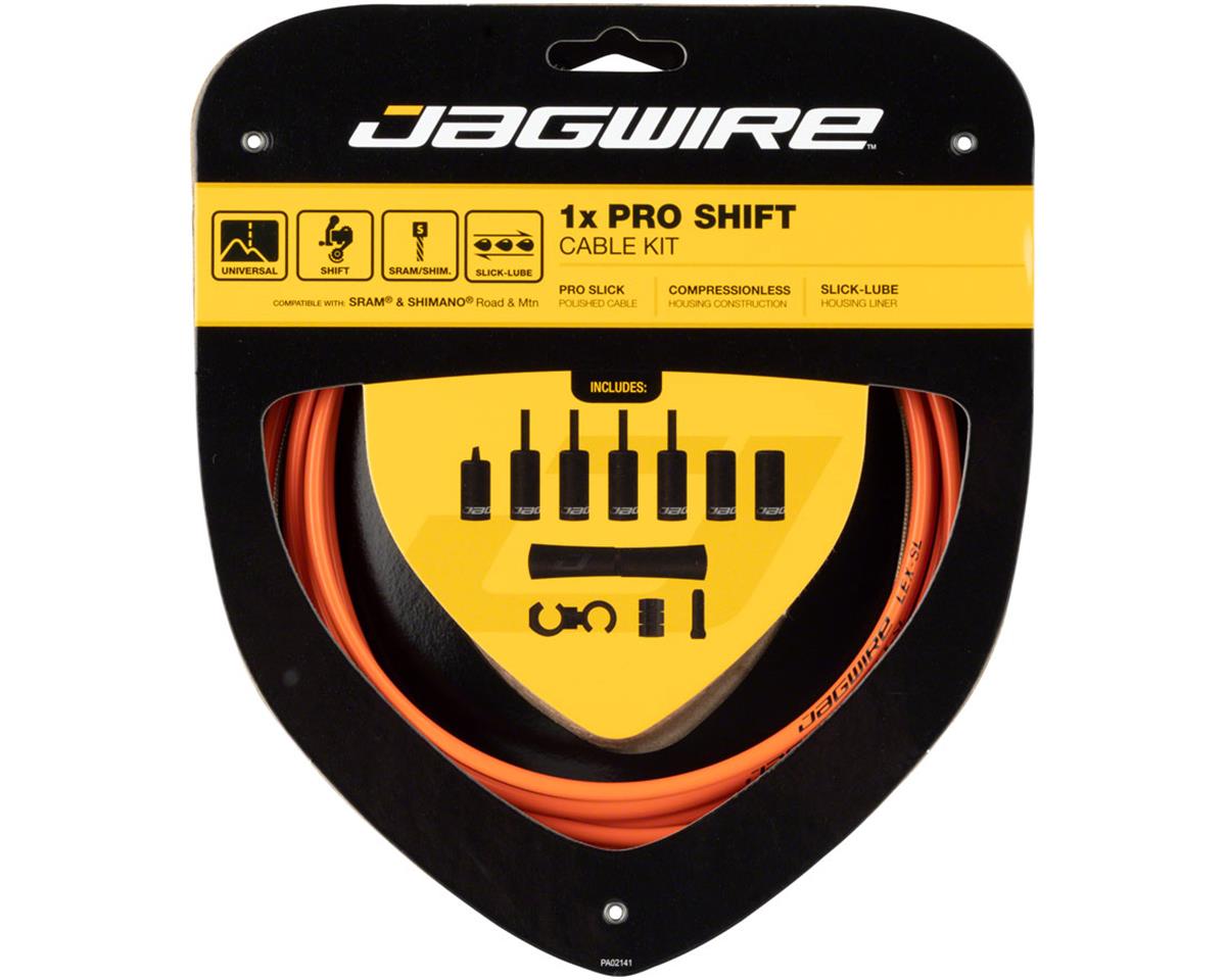 Jagwire 1x Pro Shift Kit (Orange) (Shimano/SRAM) (Mountain & Road) (1.1mm) (2800mm) (Cable & Housing