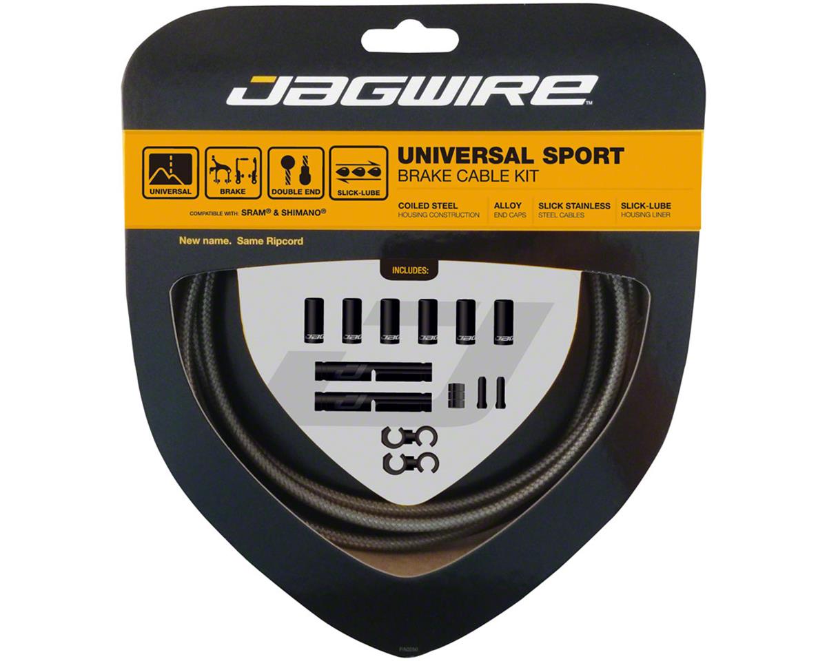 Jagwire Universal Sport Brake Cable Kit (Carbon Silver) (Stainless) (Road & Mountain) (1.5mm) (1350/