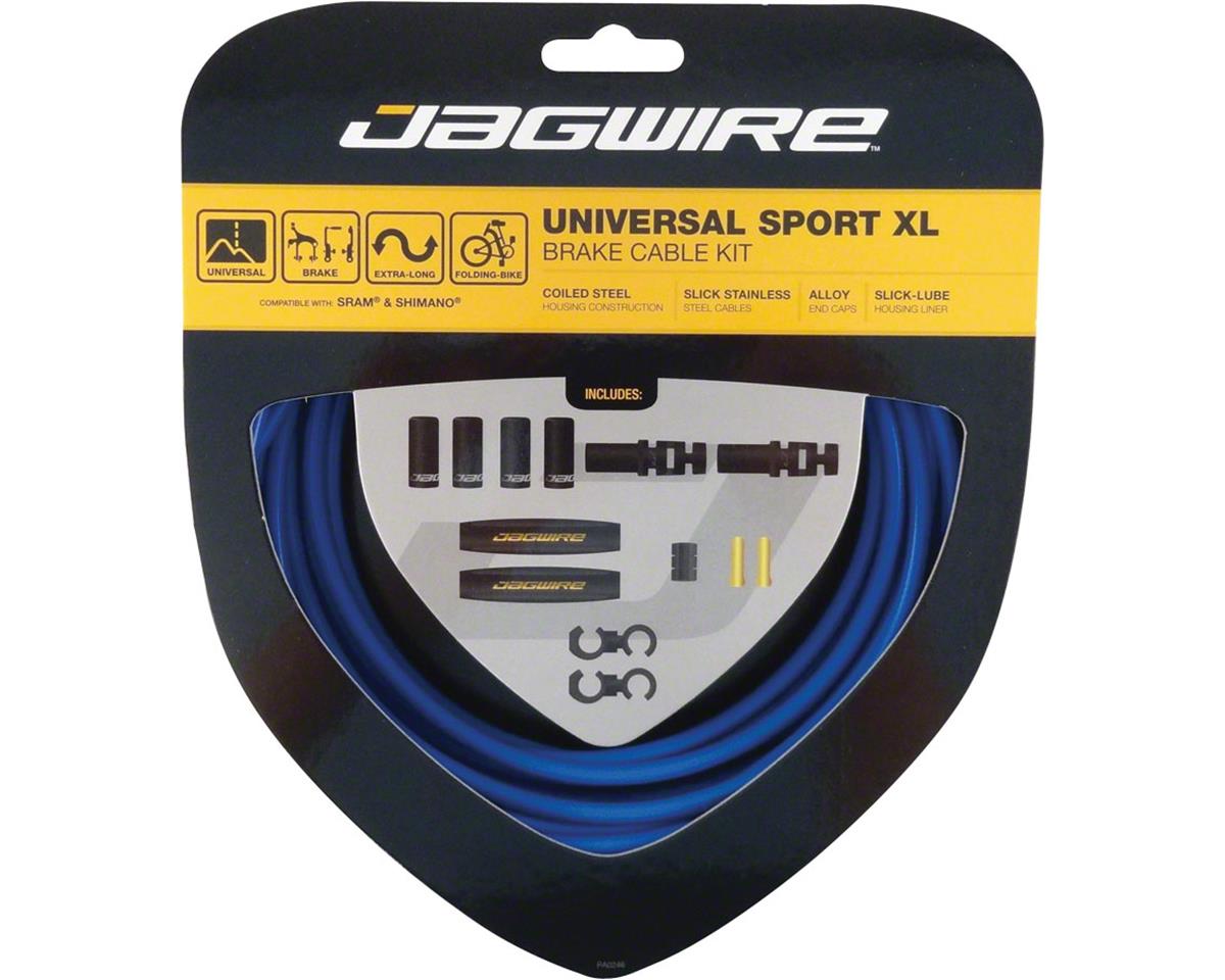 Jagwire Universal XL Sport Brake Cable Kit (Blue) (Stainless) (Road & Mountain) (1.5mm) (2000/2500mm
