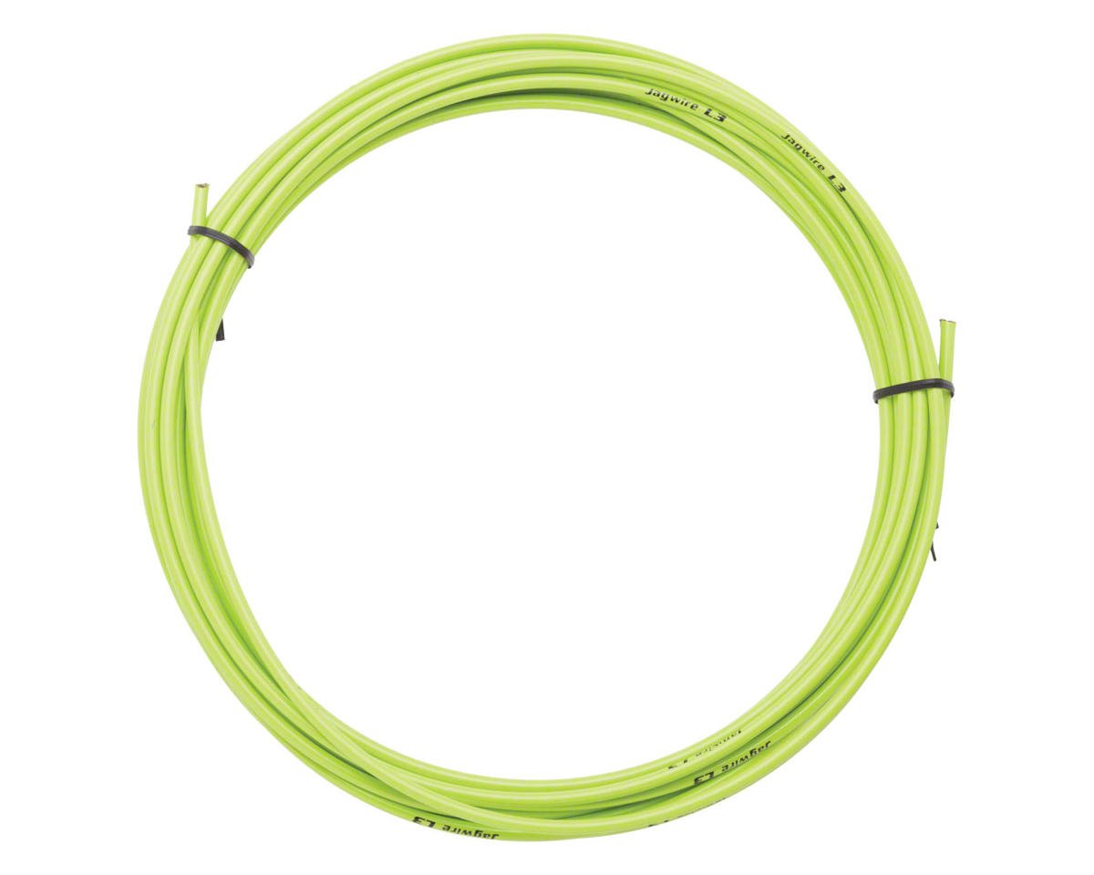 Jagwire Sport Derailleur Cable Housing (Green) (4mm) (10 Meters) (w/ Slick-Lube Liner)