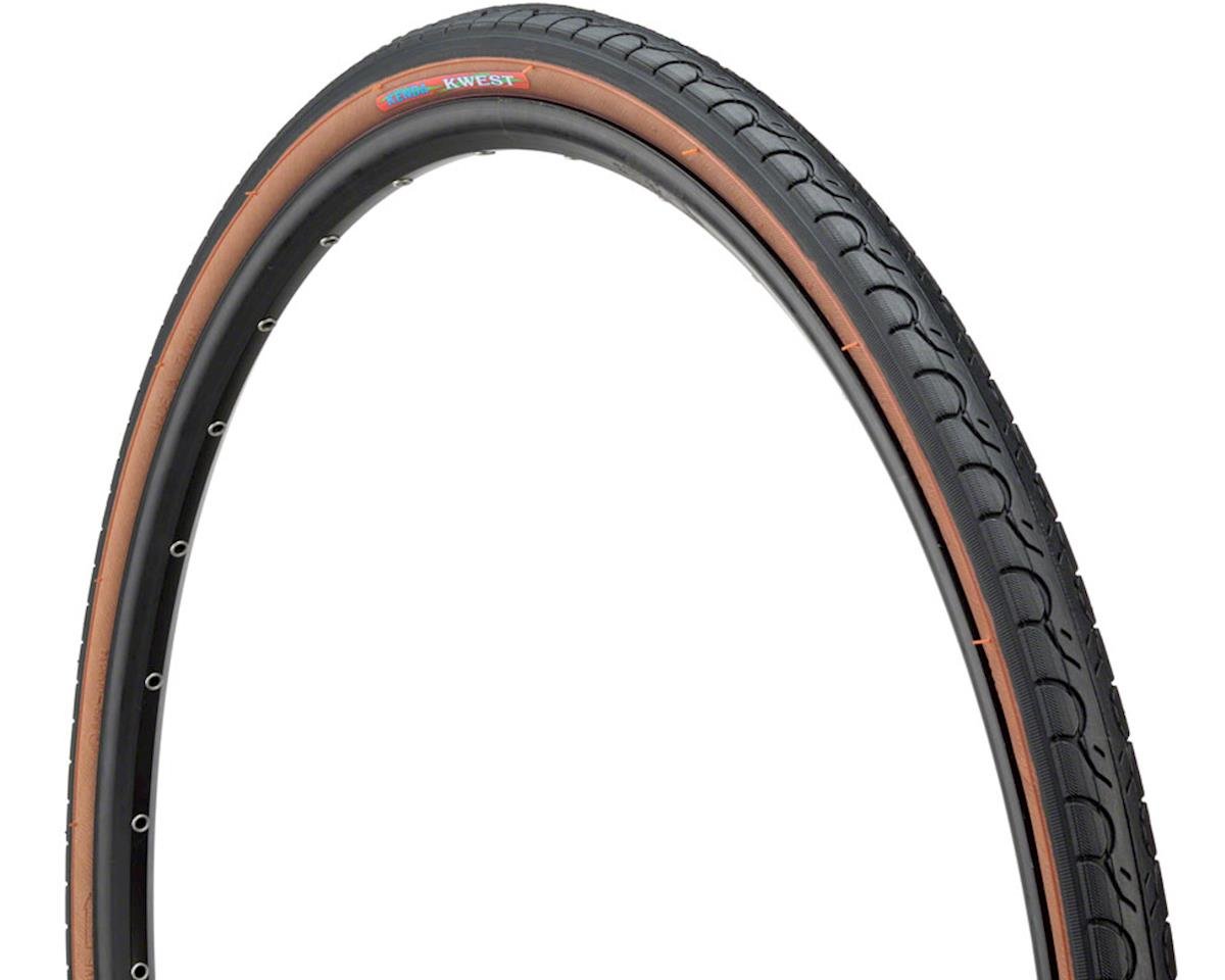 Kenda Kwest Hybrid Tire (Black/Mocha) (700c) (35mm) (Wire)