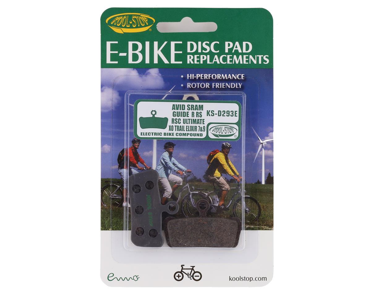 Kool Stop Disc Brake Pads (Organic) (E-Bike Compound) (SRAM Guide, Avid Trail) (1 Pair)