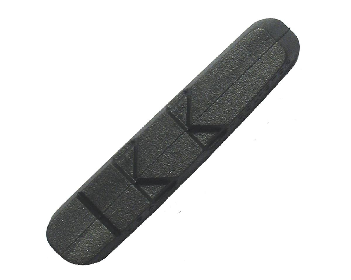 Kool Stop Dura-Type Brake Pad Inserts (Black/Red) (1 Pair) (Carbon Compound) (Shimano/SRAM)