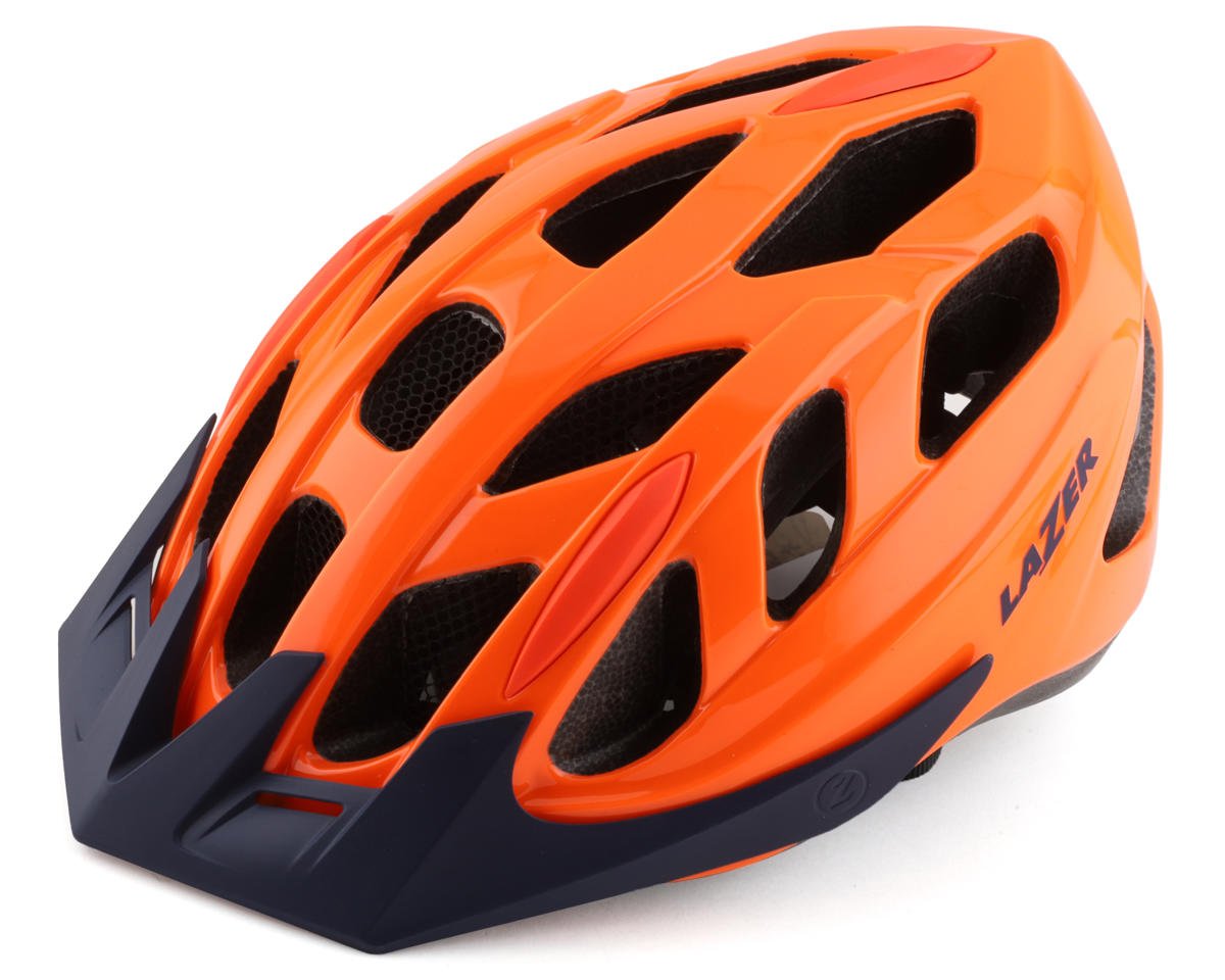 Lazer J1 Youth Helmet (Flash Orange/Blue) (Universal Youth) - BLC2227890659