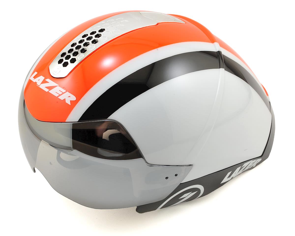 Lazer Wasp Air Tri Helmet (White/Orange/Black)