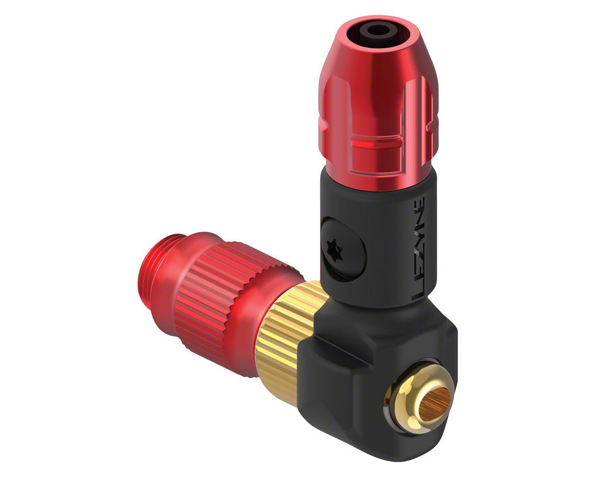 Lezyne ABS-1 Pro HP Pump Chuck Head (Red)