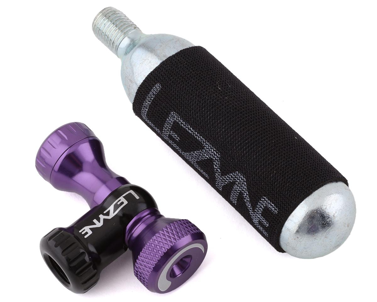 Lezyne Control Drive CO2 Inflator (Purple) (w/ 16g Cartridge) - 1-C2-CTRLDR-V121