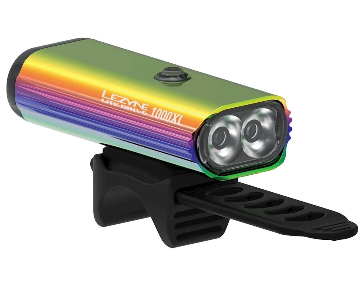 Lezyne Lite Drive 1000XL Headlight (Neo Metallic) (1000 Lumens) - 1-LED-16-V230