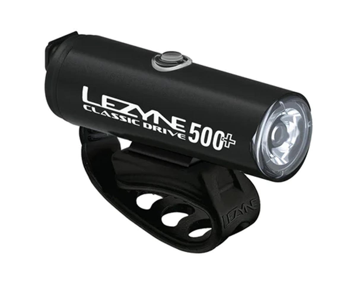 Lezyne Classic Drive 500+ Front Headlight (Black) (500 Lumens)