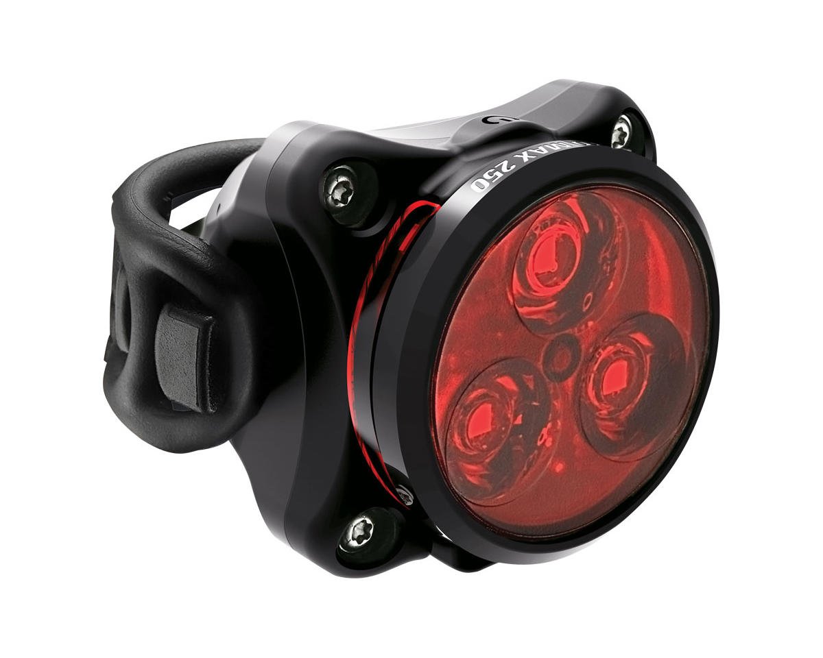 Lezyne Zecto Max Drive Tail Light (Black) (250 Lumens) - 1-LED-8R-MAX-V104