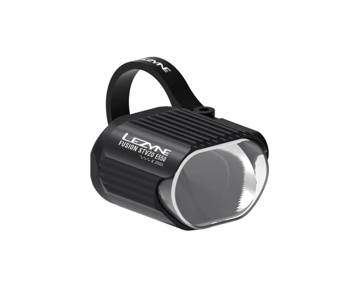 Lezyne E-Bike Fusion StVZO E500 Headlight (Black) (CNC Side Mount) (550 Lumens)