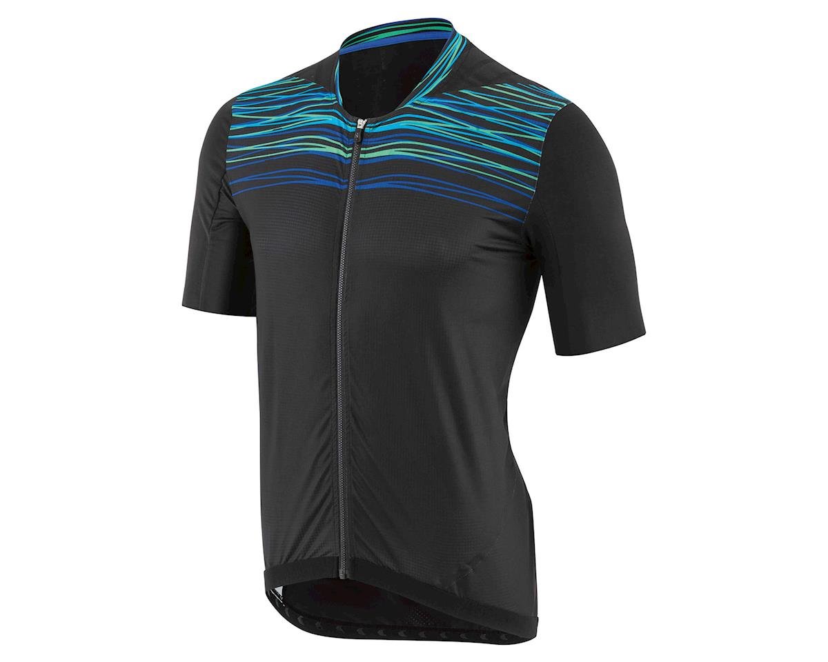 Louis Garneau Prime Engineer Jersey (Black/Blue/Green) (S)