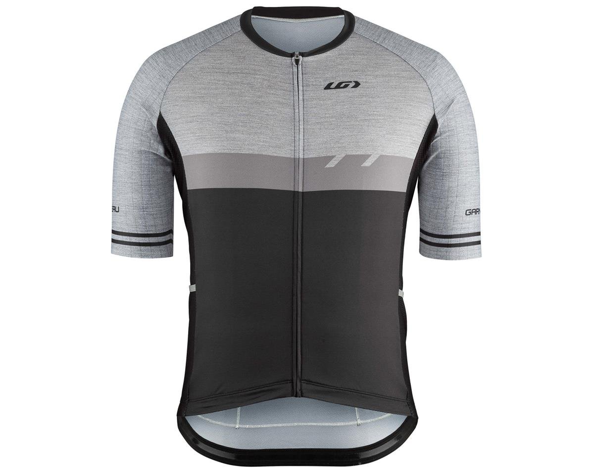 Louis Garneau District 2 Short Sleeve Jersey (Grey Line) (S) - 1042175-8IC-S