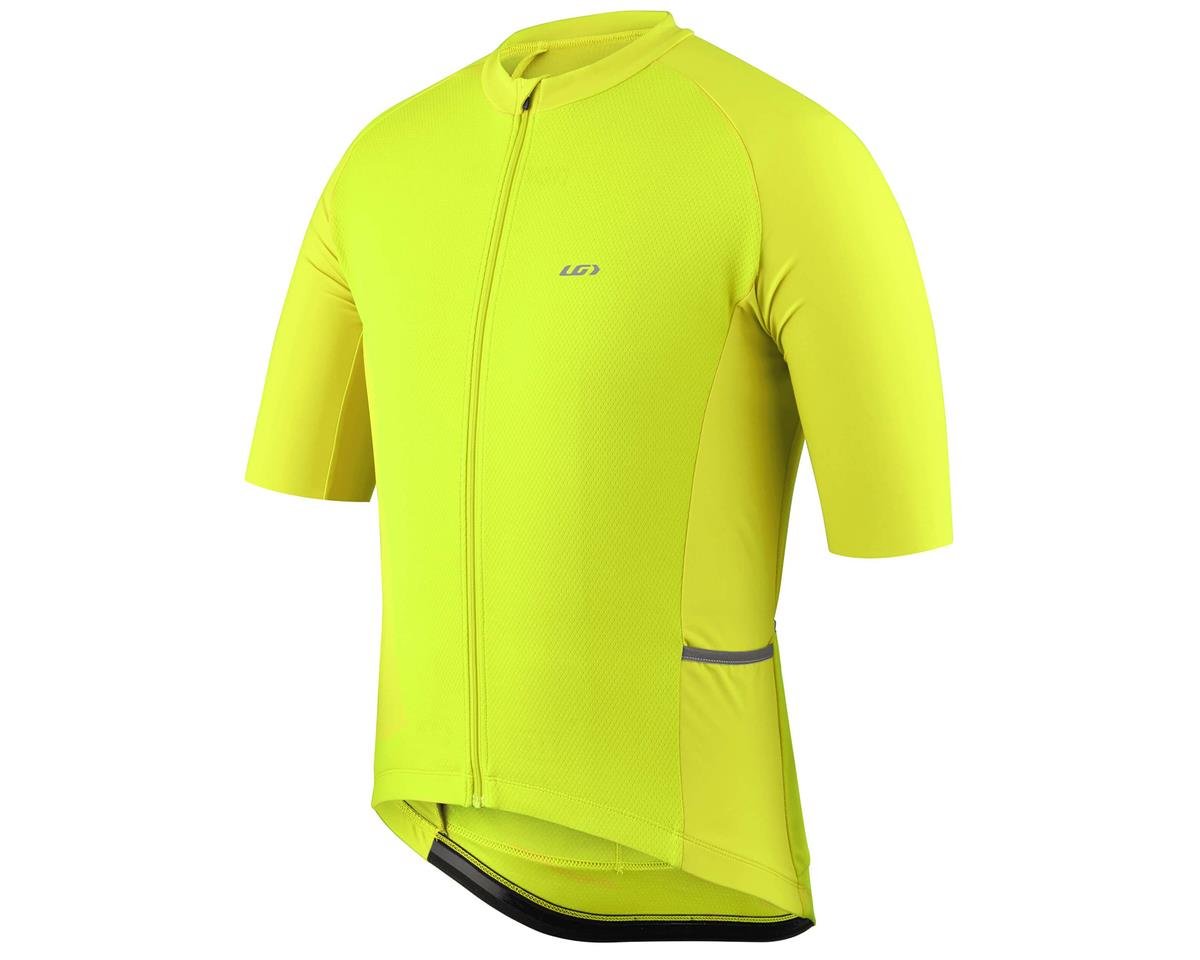 Louis Garneau Lemmon 4 Short Sleeve Jersey (Bright Yellow) (L) - 1042177-023-L