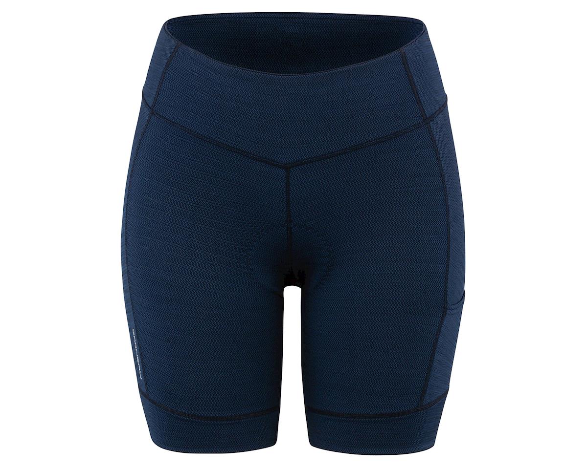 Louis Garneau Women's Fit Sensor Texture 7.5 Shorts (Dark Night) (M) - 1050002-308-M