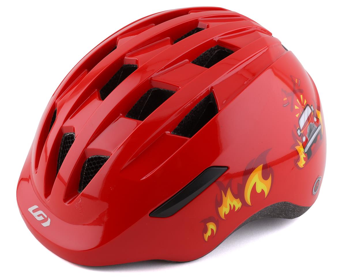 Louis Garneau Piccolo Helmet (Red) (Universal Youth) - 1405204-1JG-UY