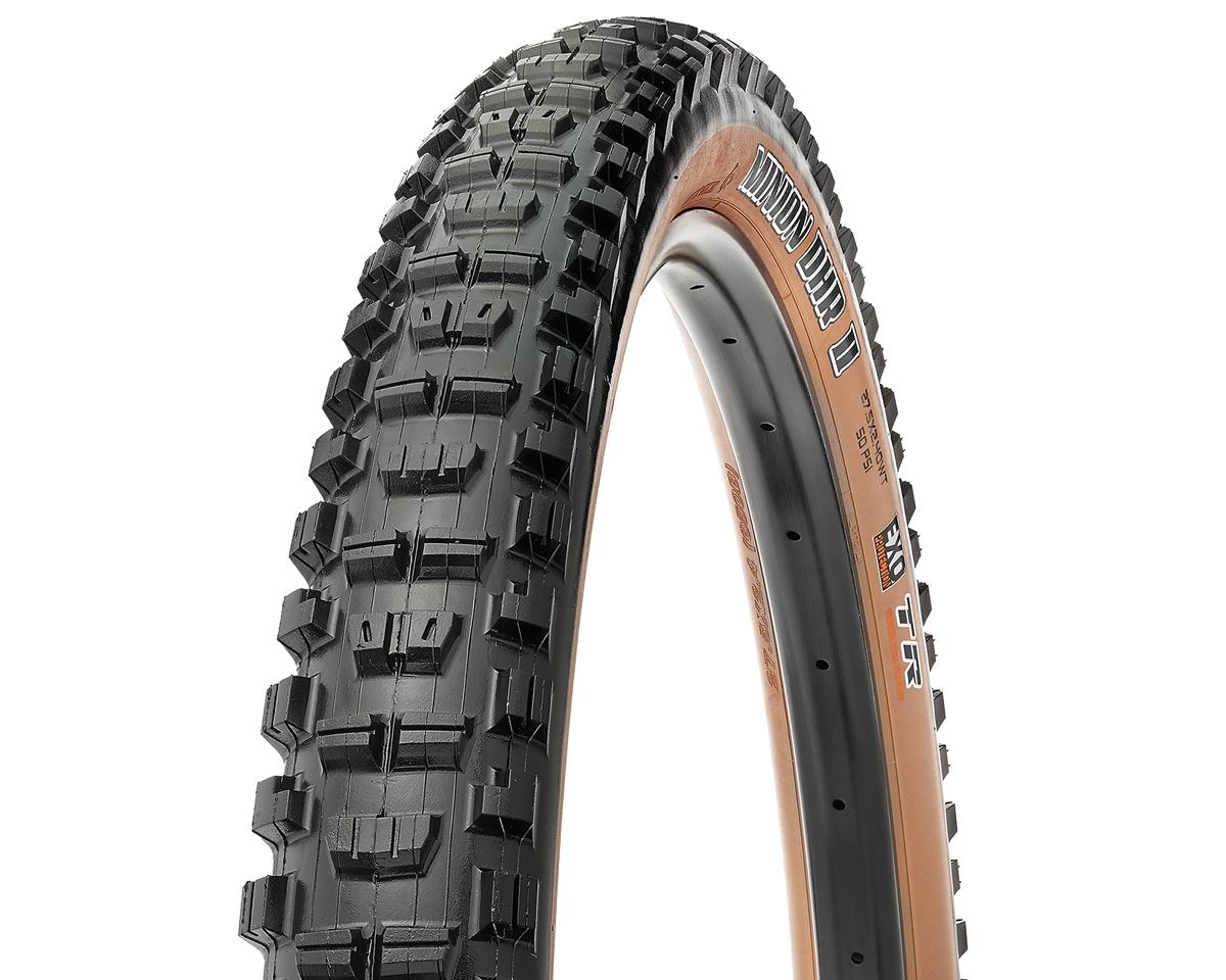 Maxxis Minion DHR II Tubeless Mountain Tire (Tan Wall) (27.5") (2.4") (Dual/EXO/WT) (Folding)