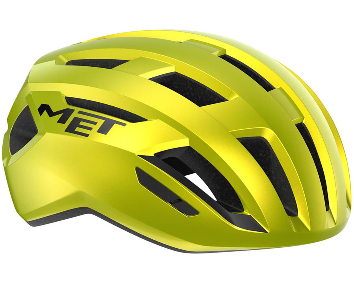 Met Vinci MIPS Road Helmet (Gloss Lime Yellow Metallic) (L)