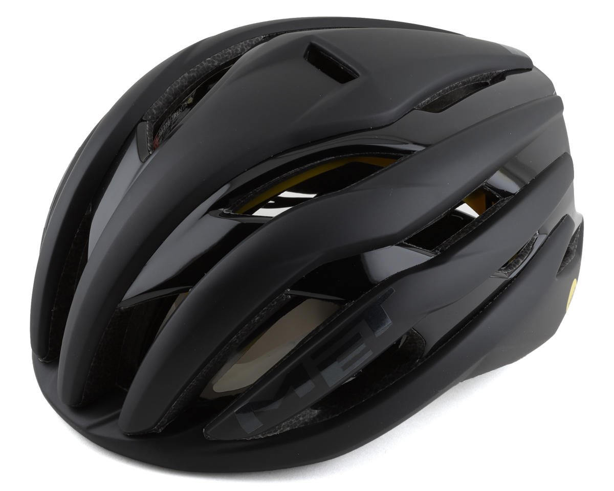 Met Trenta MIPS Road Helmet (Matte/Gloss Black) (L)