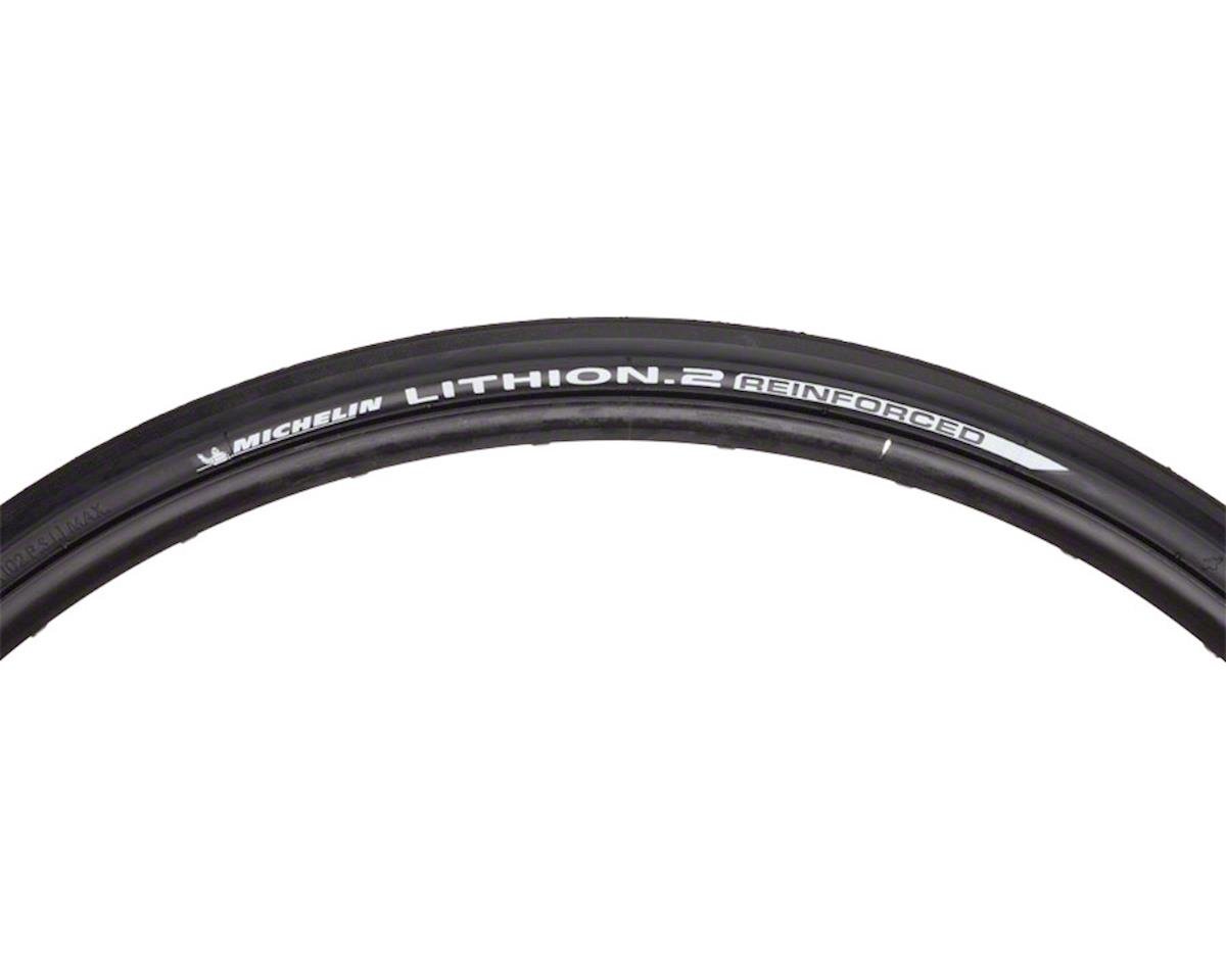 Pair of Black Michelin Lithion folding Road Racing bike cycle Tyre 700 25C 
