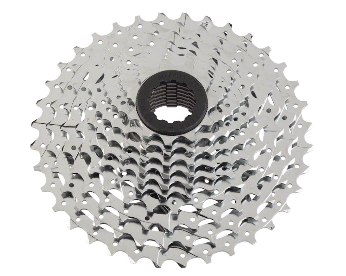 Microshift G10 Cassette (Silver/Chrome Plated) (10 Speed) (Shimano HG) (11-28T)