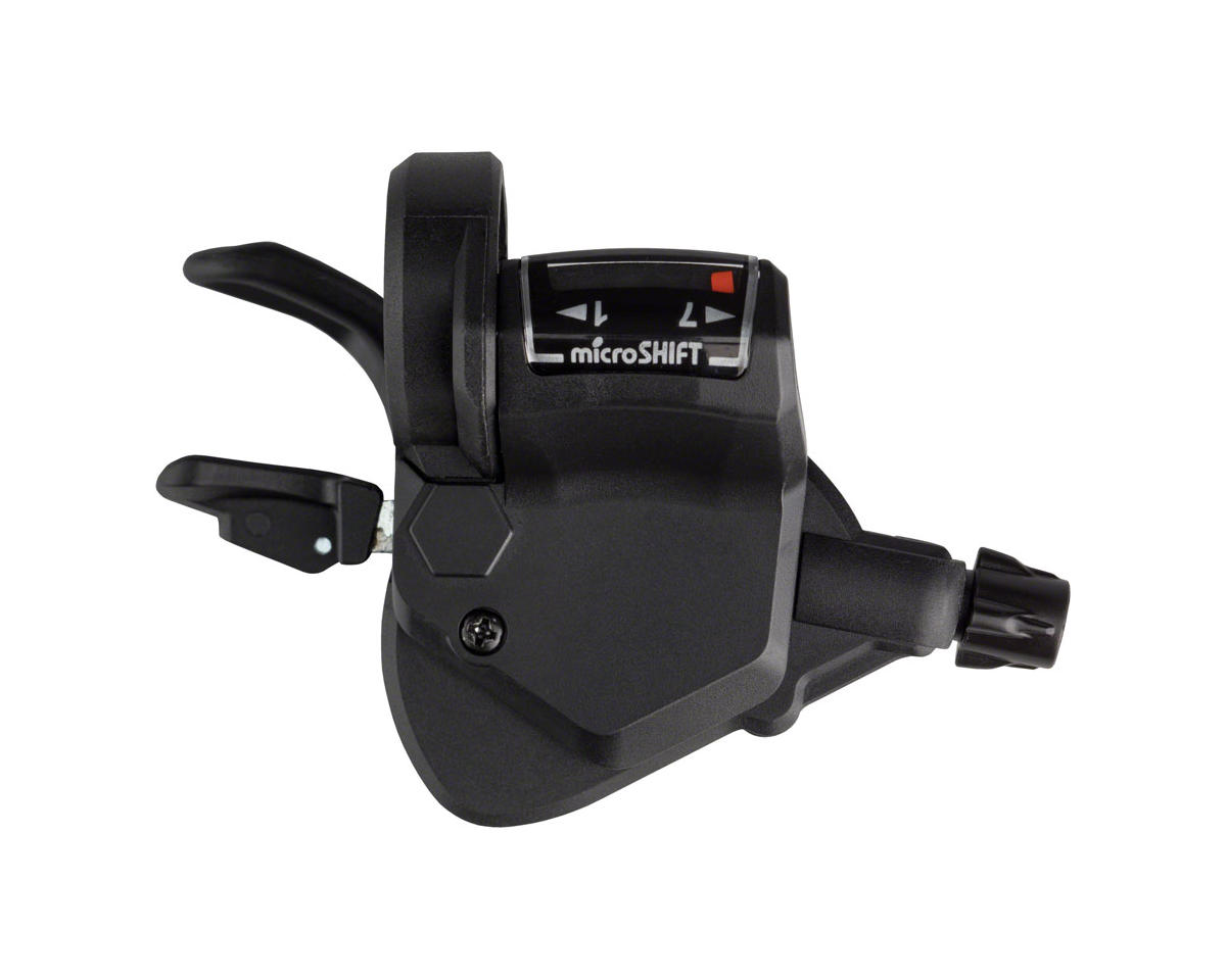 Microshift Mezzo TS39 Thumb-Tap Trigger Shifters (Black) (Right) (7 Speed) (Shimano Compatible)