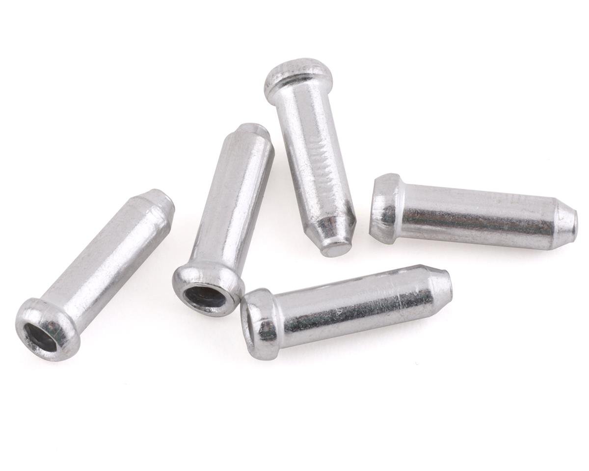 Mission Brake Cable End Crimps (Silver) (5)