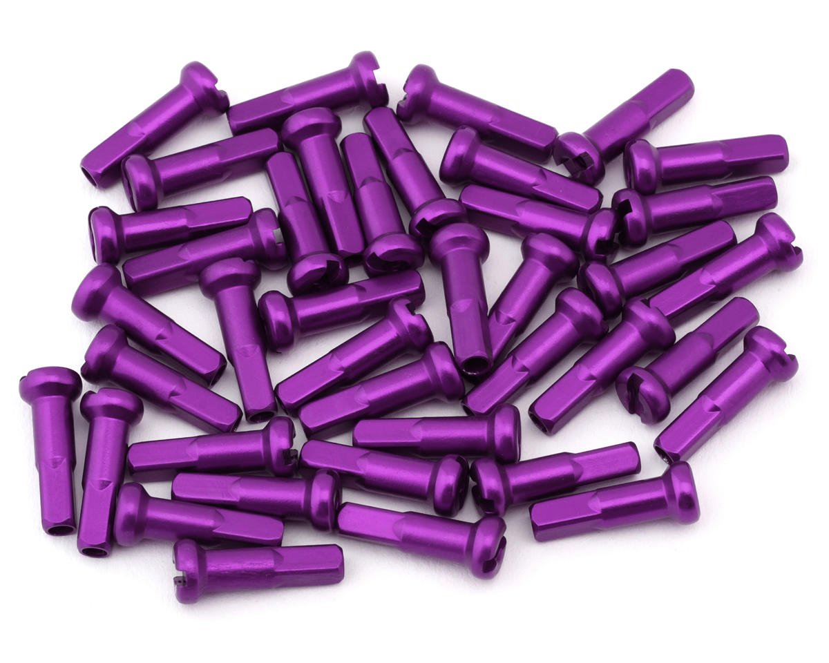 Mission 14G Alloy Nipples (Purple) (Bag of 40)