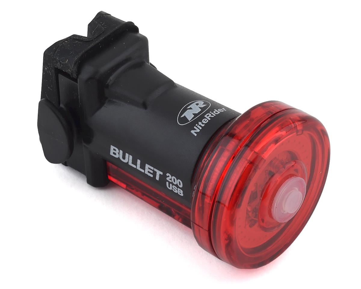 NiteRider Bullet 200 Bike Tail Light (Black) (200 Lumens) - 5250