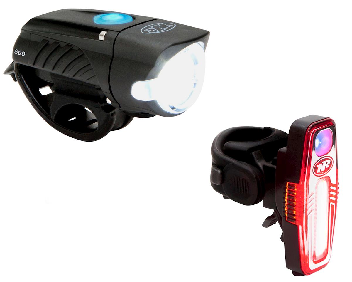 NiteRider Swift 500 LED/Sabre 110 Headlight & Tail Light Set (Black) (500/110 Lumens) - 6798