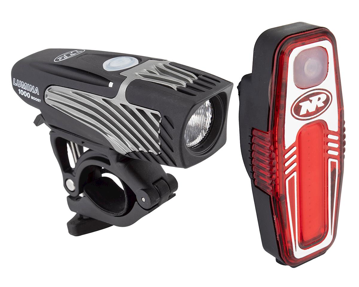 NiteRider Lumina 1000 Boost/Sabre 110 Headlight & Tail Light Set (Black) (1000/110 Lumens) - 7709