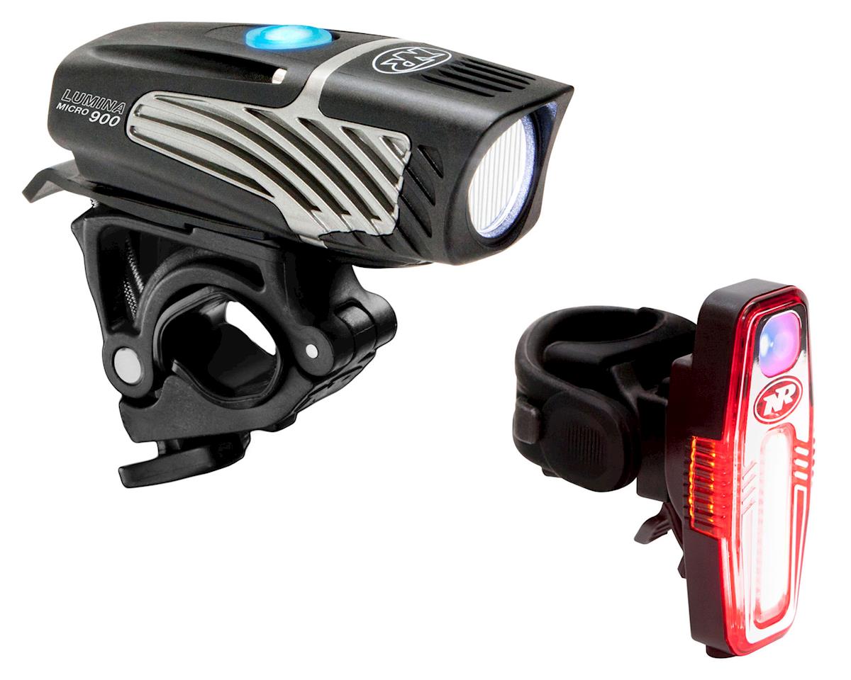 NiteRider Lumina Micro 900/Sabre 110 Headlight & Tail Light Set (Black) (900/110 Lumens) - 7710