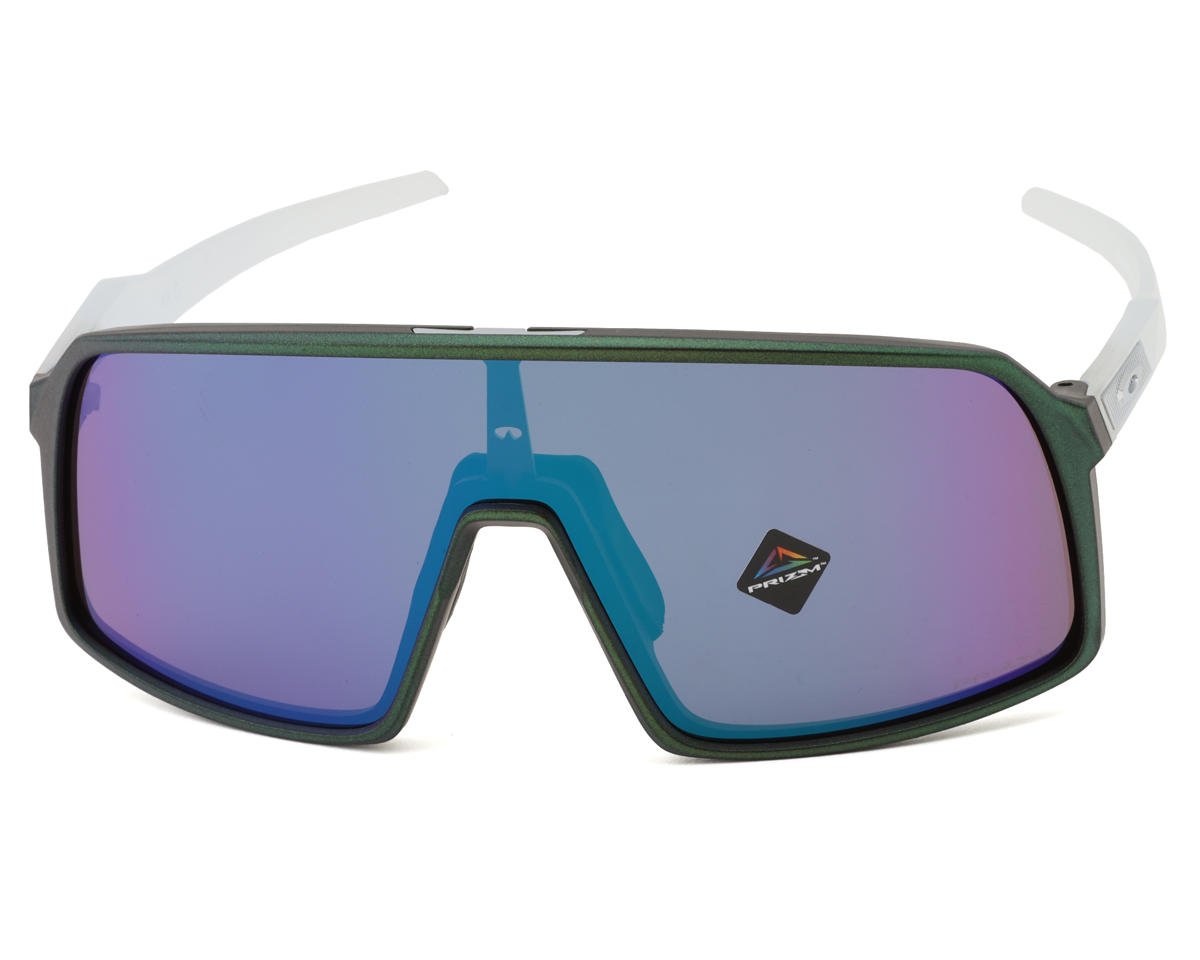 Oakley Sutro Sunglasses (Matte Silver Green Colorshift) (Prizm Road Jade Lens) - OO9406-A237