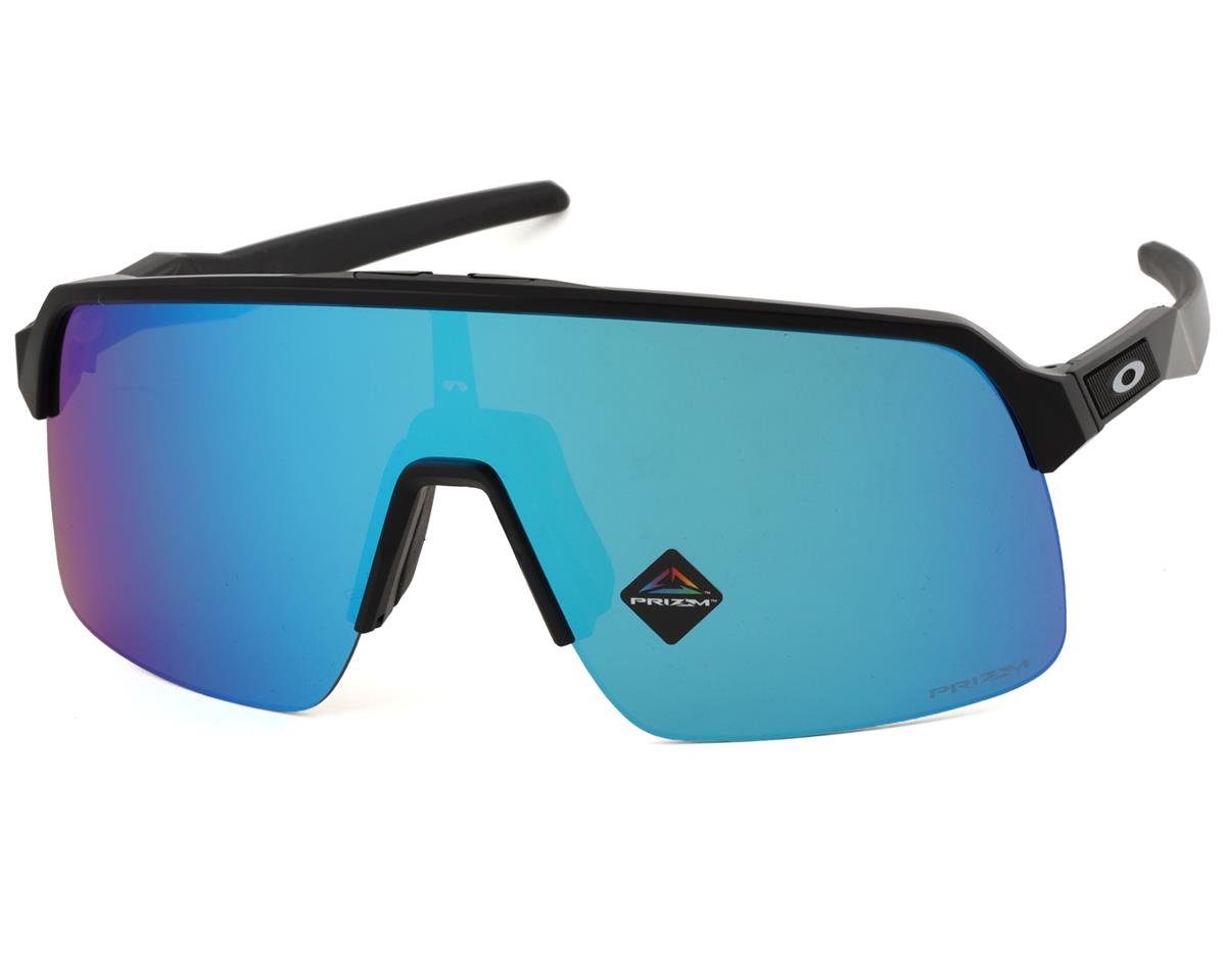 Oakley Sutro Lite Sunglasses (Matte Black) (Prizm Sapphire Lens) -  Performance Bicycle