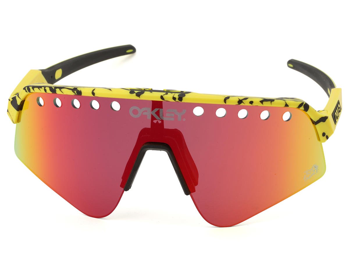 Oakley Sutro Lite Sweep Sunglasses (TDF Splatter) (Prizm Road Lens) (Vented) - OO9465-1839
