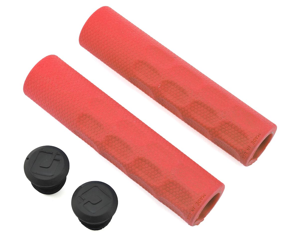 ODI F-1 Series Vapor Grips (Red) (130mm) - D06FVR