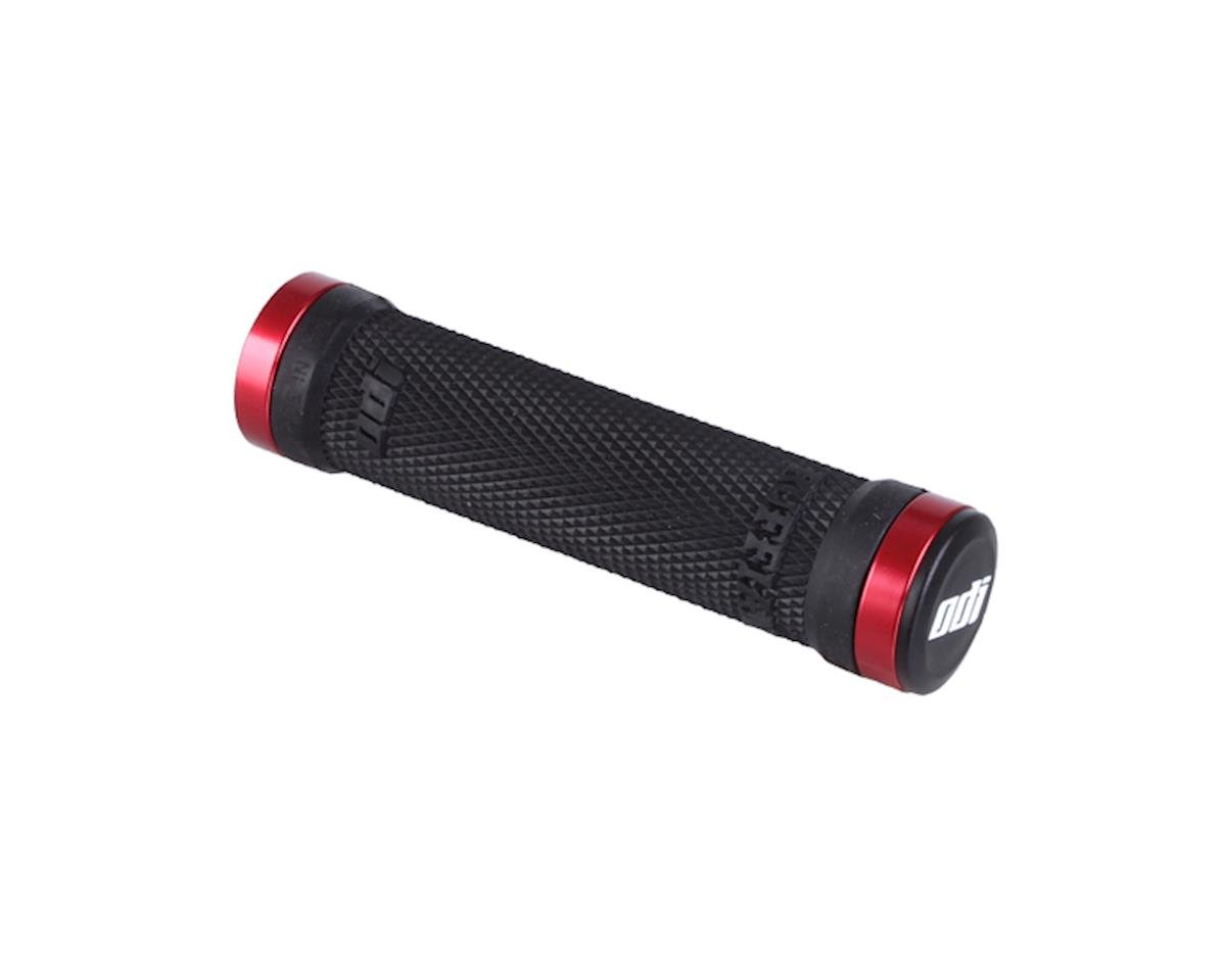 ODI Ruffian Lock-On Grips (Black/Red) (130mm) - D30RFB-R