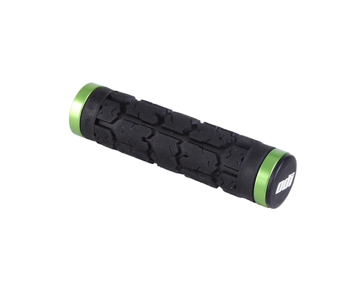 ODI Rogue Lock-On Grips (Black/Green) (Bonus Pack) - D30RGB-N