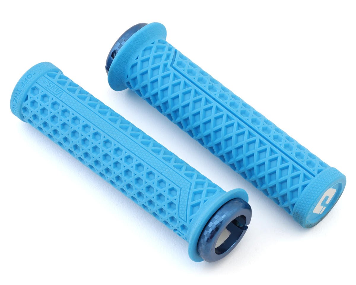 ODI x Vans Lock-On V2.1 Grips (Light Blue/Blue Checker)